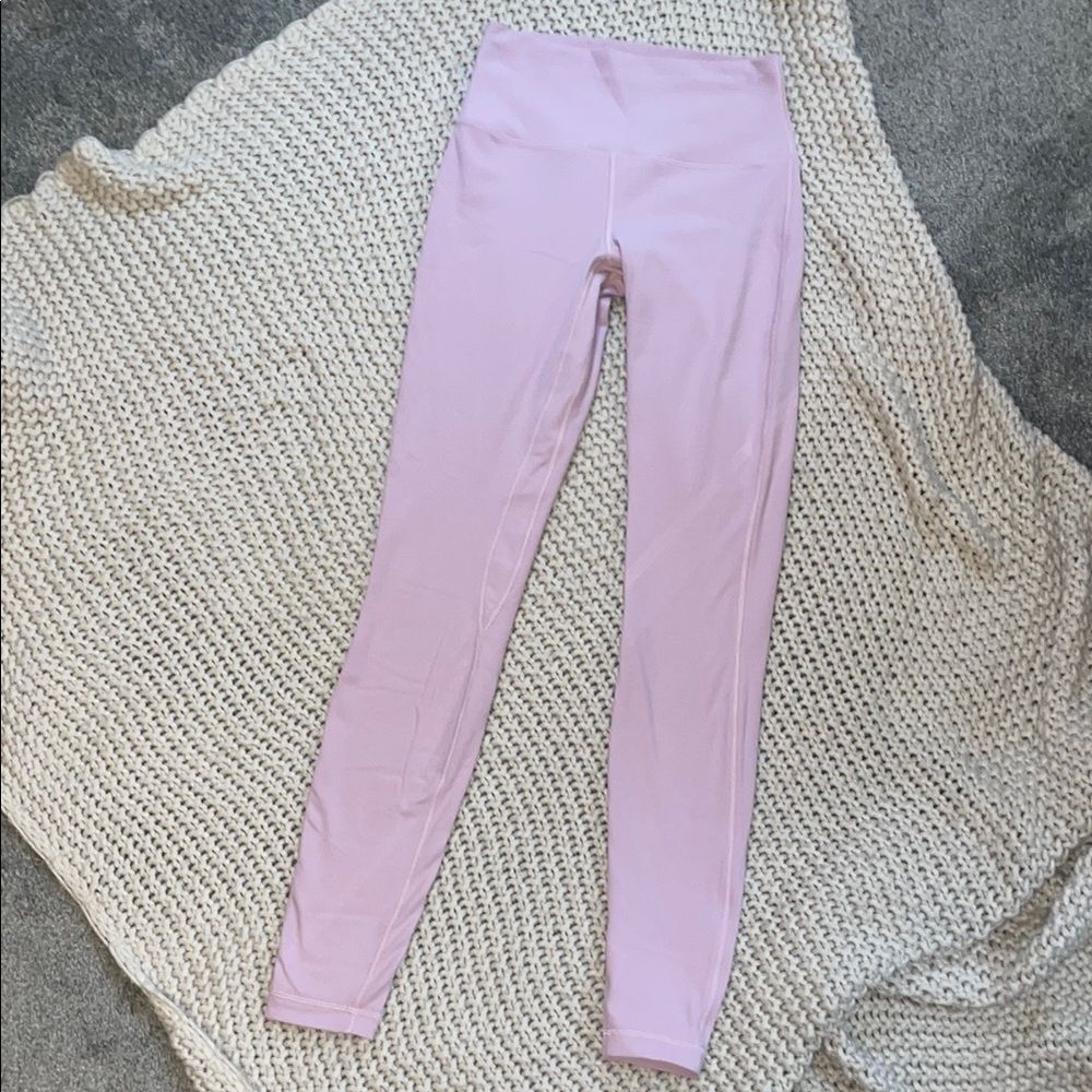 lululemon Align Leggings TALL in Pink Peony